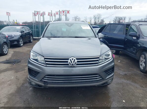 WVGRF7BP2HD000879 2017 VOLKSWAGEN TOUAREG Серый Вид щитка приборов