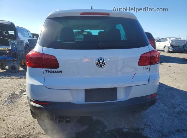 WVGRV7AX3HK019232 2017 VOLKSWAGEN TIGUAN White Вид ззаду