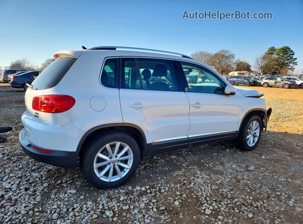 WVGSV7AX4HK009746 2017 VOLKSWAGEN TIGUAN Белый Задняя правая четверть