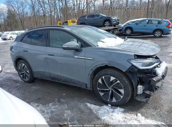 WVGTMPE27NP075146 2022 VOLKSWAGEN ID.4 Gray Vista interior trasera