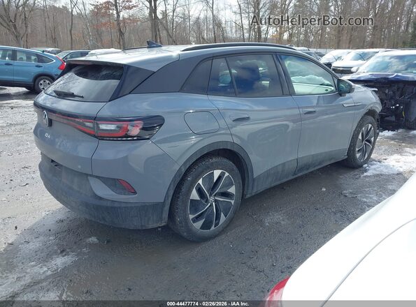 WVGTMPE27NP075146 2022 VOLKSWAGEN ID.4 Gray Trasero derecho