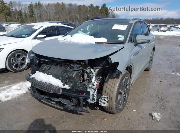 WVGTMPE27NP075146 2022 VOLKSWAGEN ID.4 Gray Vista frontal
