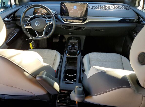 WVGTMPE29NP071034 2022 VOLKSWAGEN ID.4 White Dashboard view