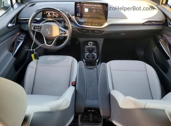 WVGTMPE29NP071034 2022 VOLKSWAGEN ID.4 White Rear seats view