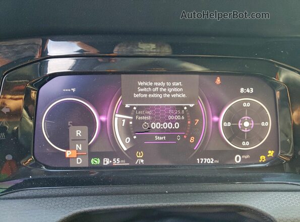 WVW3A7CD6RW160248 2024 VOLKSWAGEN GTI Черный 