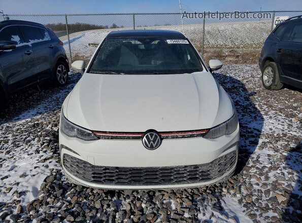 WVW687CD3NW137464 2022 VOLKSWAGEN GTI White Դիմացի տեսք