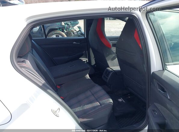WVW8A7CD1PW202358 2023 VOLKSWAGEN GOLF White Vista de la etiqueta del VIN