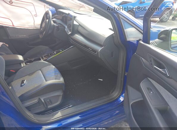 WVWEB7CD9SW216985 2025 VOLKSWAGEN GOLF Blue Սալոնի դիմացի տեսք