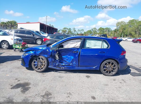 WVWEB7CD9SW216985 2025 VOLKSWAGEN GOLF Blue Սալոնի 360 աստիճան տեսք