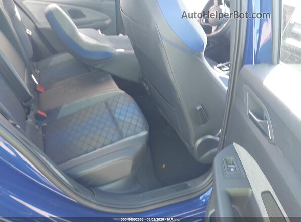 WVWEB7CD9SW216985 2025 VOLKSWAGEN GOLF Blue VIN կոդի պիտակի տեսք