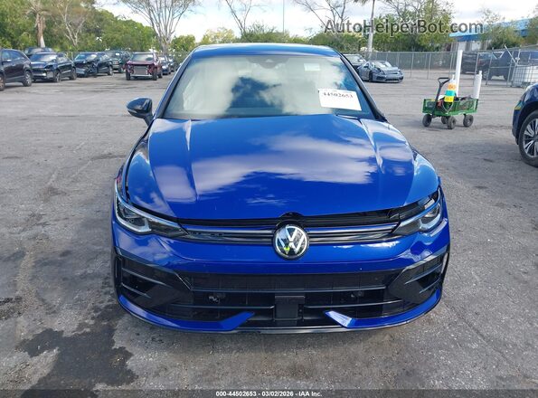 WVWEB7CD9SW216985 2025 VOLKSWAGEN GOLF Blue Սարքավորումների վահանակի տեսք