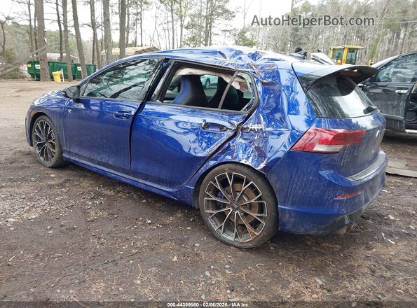 WVWEB7CDXSW210581 2025 VOLKSWAGEN GOLF Dark Blue Rear left