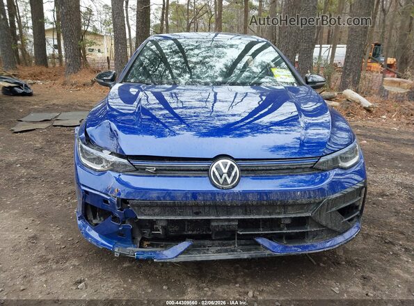WVWEB7CDXSW210581 2025 VOLKSWAGEN GOLF Dark Blue Instrument cluster view