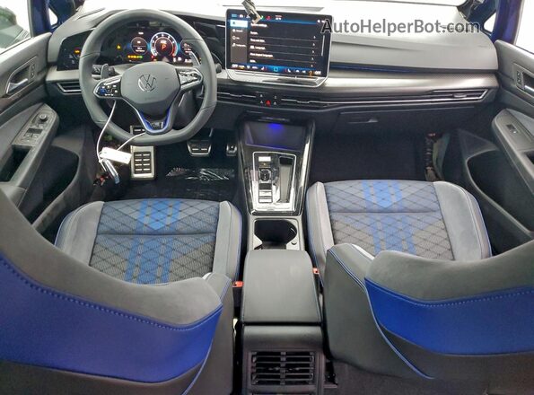WVWFB7CD1SW221151 2025 VOLKSWAGEN GOLF Blue Vista del salpicadero