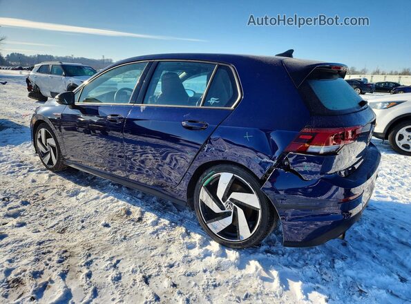 WVWH87CD1NW221162 2022 VOLKSWAGEN GTI Синий Задняя левая четверть