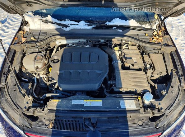 WVWH87CD1NW221162 2022 VOLKSWAGEN GTI Синий Вид задней части салона