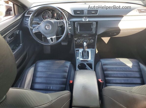 WVWMP7AN6HE503353 2017 VOLKSWAGEN CC Black Առջևի վահանակի տեսք