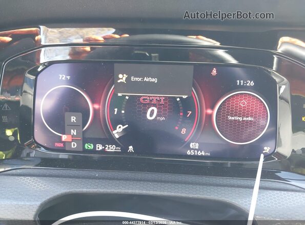 WVWRA7CD1PW179183 2023 VOLKSWAGEN GOLF White Vista de los asientos traseros