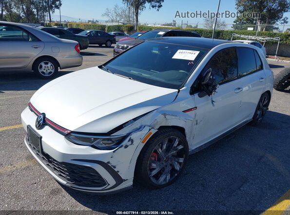 WVWRA7CD1PW179183 2023 VOLKSWAGEN GOLF White Vista tres cuartos delantera izquierda