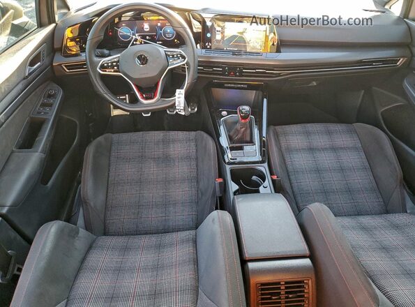 WVWSA7CD3PW140712 2023 VOLKSWAGEN GTI Gray Widok deski rozdzielczej