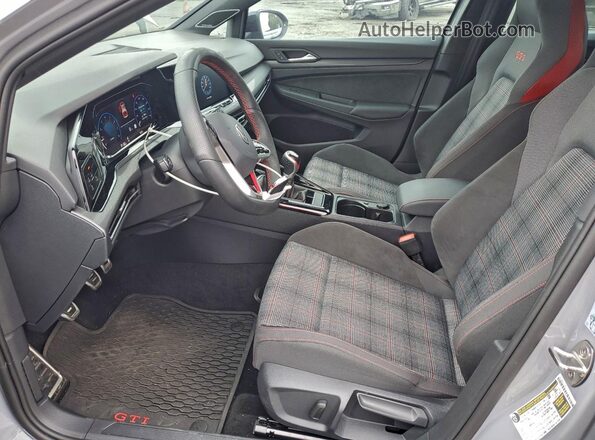 WVWSA7CD4RW196533 2024 VOLKSWAGEN GTI Gray Widok wnętrza z przodu