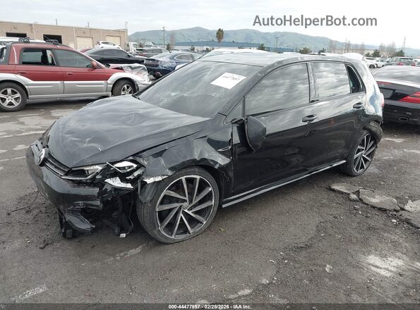 WVWWF7AU7JW188498 2018 VOLKSWAGEN GOLF Black 