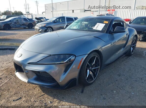 WZ1DB0C01NW049480 2022 TOYOTA GR SUPRA Gray Front left