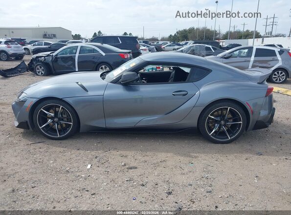 WZ1DB0C01NW049480 2022 TOYOTA GR SUPRA Gray Rear interior view