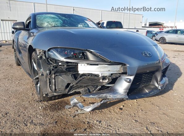 WZ1DB0C01NW049480 2022 TOYOTA GR SUPRA Gray Front view