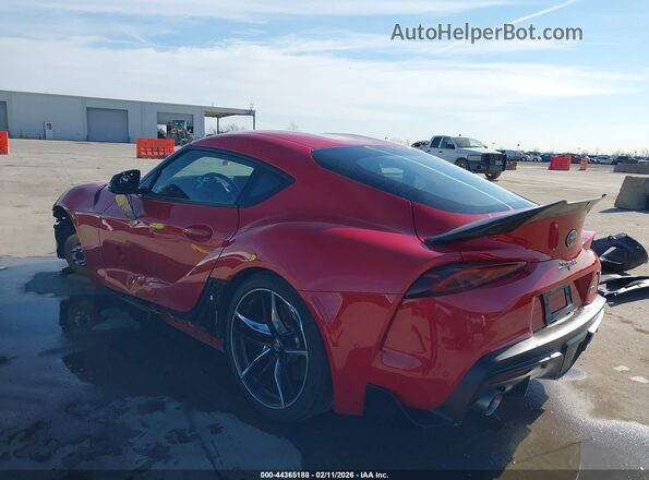 WZ1DB0C03NW046516 2022 TOYOTA GR SUPRA Red უკანა მარცხენა