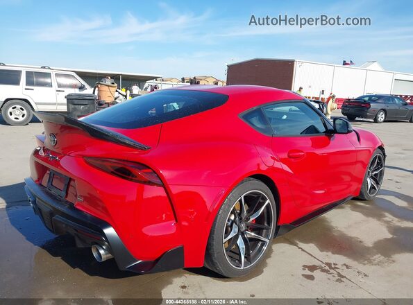 WZ1DB0C03NW046516 2022 TOYOTA GR SUPRA Red უკანა მარჯვენა