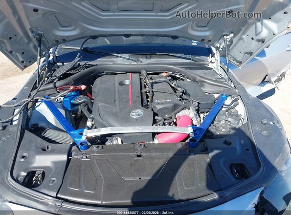 WZ1DB0C04MW037886 2021 TOYOTA GR SUPRA Silver Widok z tyłu