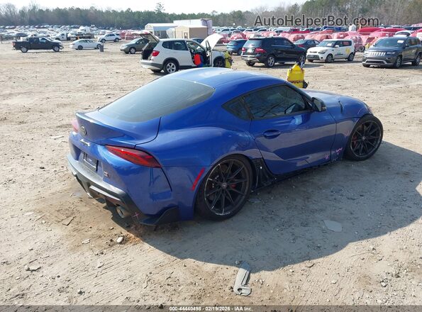 WZ1DB0G07PW054339 2023 TOYOTA GR SUPRA Blue Rear right