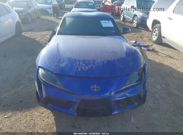 WZ1DB2G00PW056722 2023 TOYOTA GR SUPRA Blue Rear interior view