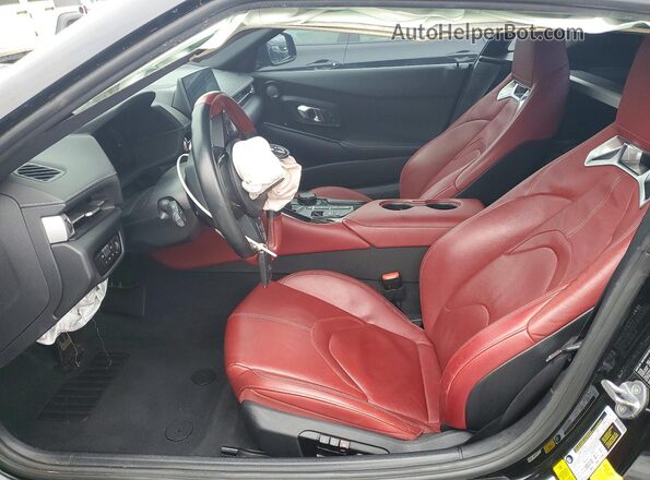 WZ1DB4C01LW021893 2020 TOYOTA SUPRA Черный Вид салона спереди
