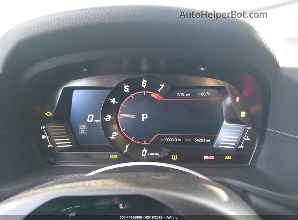 WZ1DB4C04LW031432 2020 TOYOTA GR SUPRA Gray უკანა სავარძლების ხედი