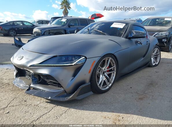 WZ1DB4C04LW031432 2020 TOYOTA GR SUPRA Gray წინა მარცხენა ხედი სამი მეოთხედიდან
