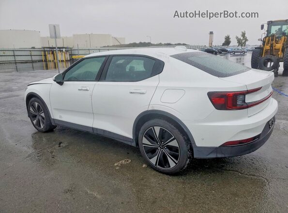 YSMEG3KA7PL143632 2023 POLESTAR 2 Белый Задняя левая четверть