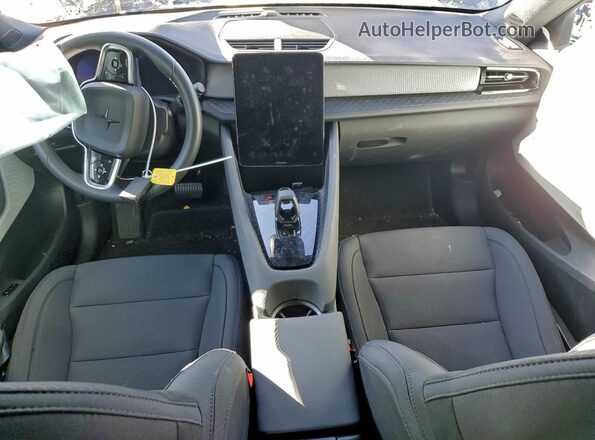 YSMFD3KA2RL227258 2024 POLESTAR 2 White წინა პანელის ხედი
