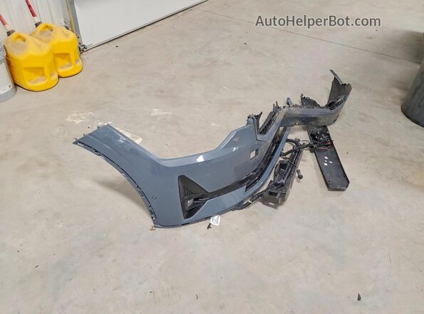 YSMFG3KAXRL228570 2024 POLESTAR 2 Gray ძრავის განყოფილების ხედი