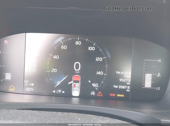 YV1102AK6H1012170 2017 VOLVO S90 Белый Вид задних сидений