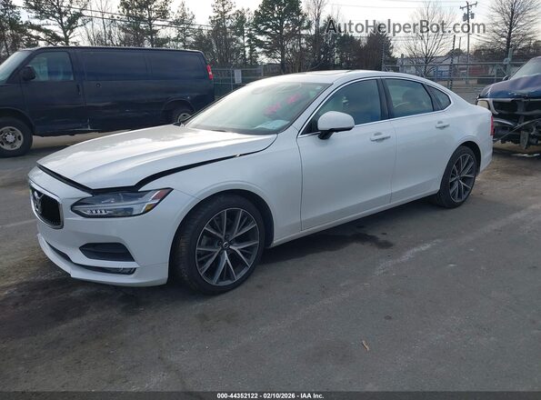 YV1102AK6H1012170 2017 VOLVO S90 Белый Передняя левая четверть
