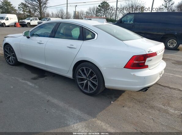 YV1102AK6H1012170 2017 VOLVO S90 Белый Задняя левая четверть