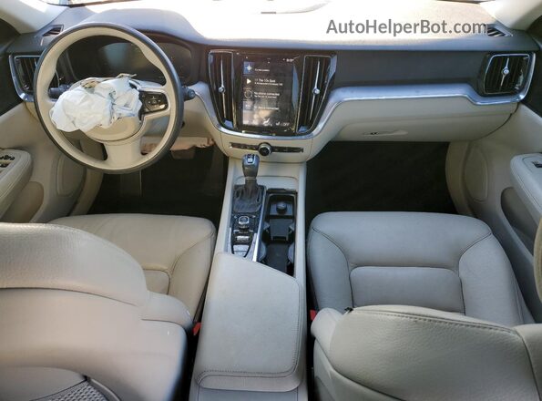 YV1102EK5L2397119 2020 VOLVO V60 Gray Dashboard view