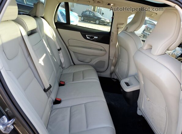 YV1102EK5L2397119 2020 VOLVO V60 Gray Rear seats view