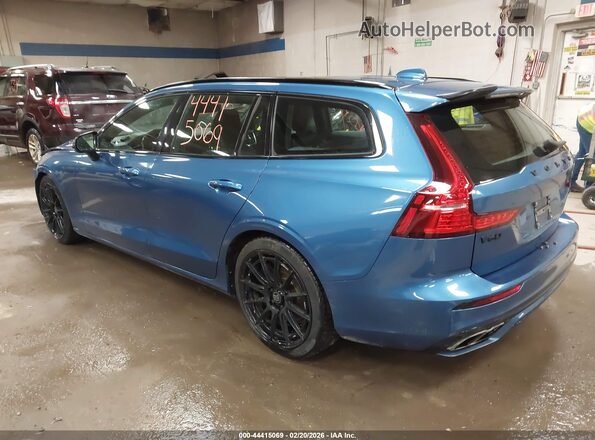 YV1102EM2L2374561 2020 VOLVO V60 Blue Հետևի ձախ