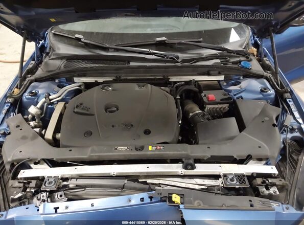 YV1102EM2L2374561 2020 VOLVO V60 Blue Հետևի տեսք