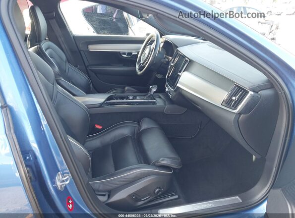YV1102GM0K1087298 2019 VOLVO V90 Blue წინა სალონის ხედი
