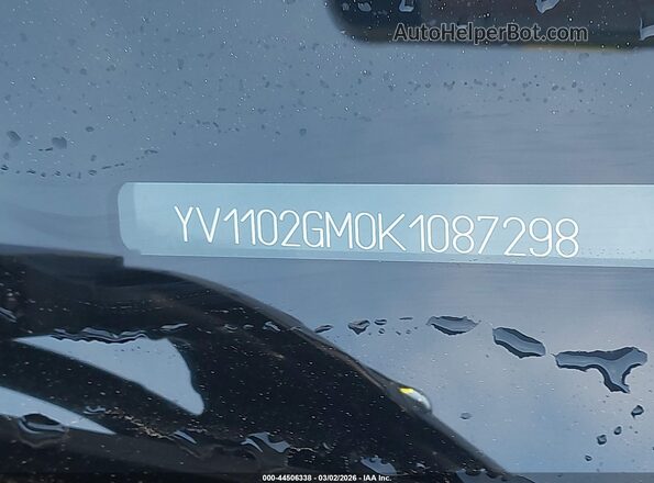 YV1102GM0K1087298 2019 VOLVO V90 Blue ძრავის განყოფილების ხედი