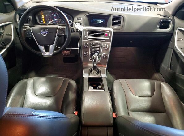 YV126MFK5G2410311 2016 VOLVO S60 Orange Առջևի վահանակի տեսք